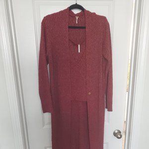 Free People - Sweater Duster w/tank